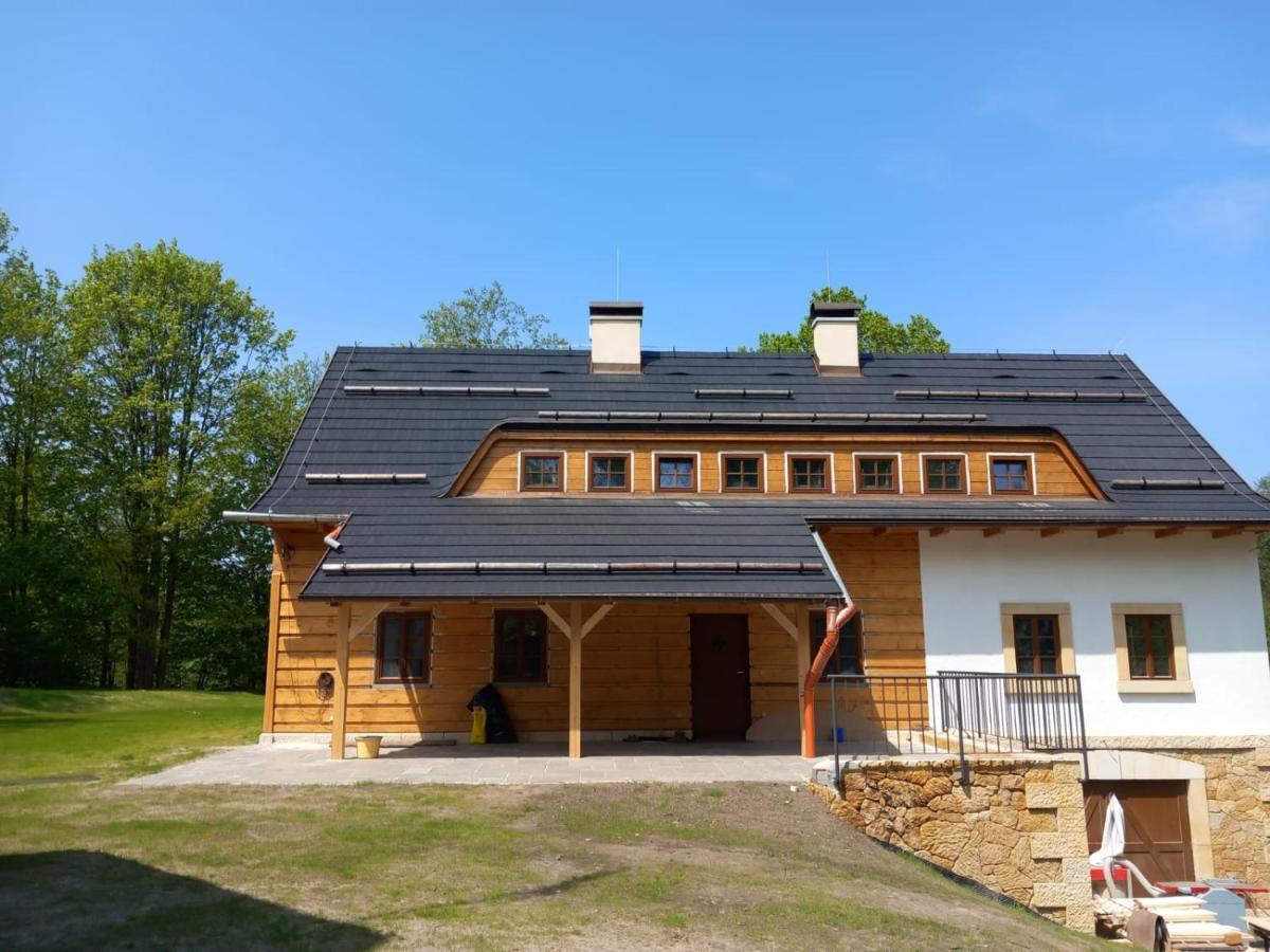Villa Na Jeleni Stezce Chřibská Exterior foto