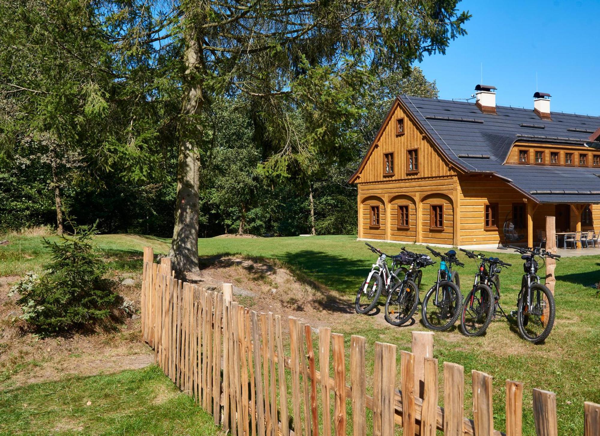 Villa Na Jeleni Stezce Chřibská Exterior foto