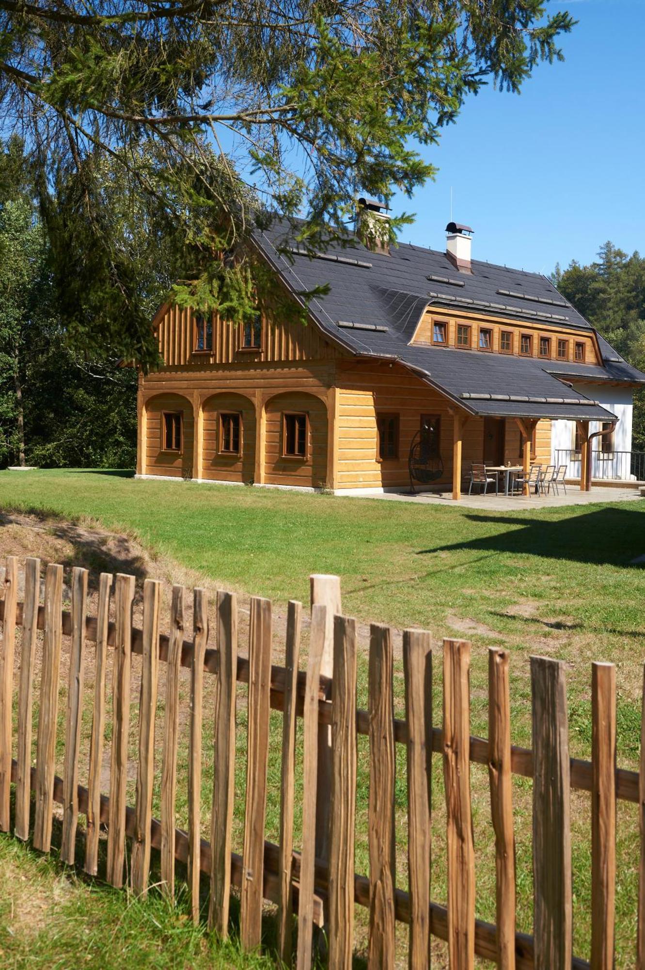 Villa Na Jeleni Stezce Chřibská Exterior foto